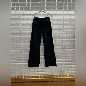 Beyond Yoga At Your Leisure Boot Cut Pants - Darkest Night, XL